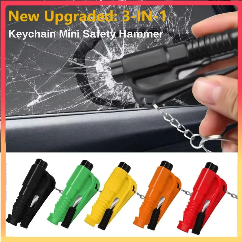Compact 3-in-1 Car Safety Hamm - Rescue Rope Throw 评论和价格